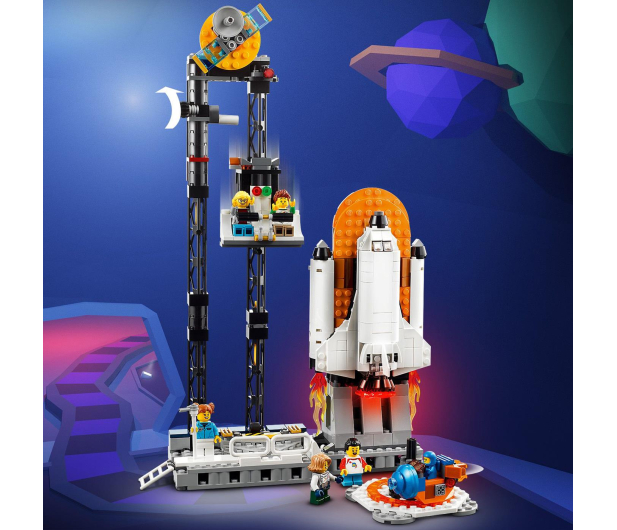 LEGO Creator 3 w 1 31142 Kosmiczna kolejka górska - 1159392 - zdjęcie 11